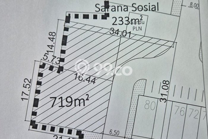 Untuk Dijual Tanah 719m2 di Galaxy, Bekasi Untuk Dijual Tanah 719m2 di Galaxy, Bekasi