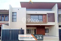Rumah Elit Modern Tanpa Renovasi di Rawamangun Jakarta Timur Rumah Elit Modern Tanpa Renovasi di Rawamangun Jakarta Timur