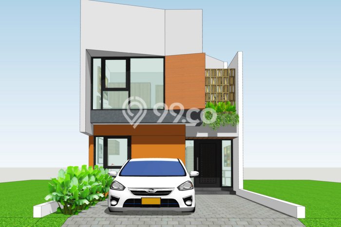 Rumah Minimalis 2 KT LT 75m2 di Jaka Mulya Rumah Minimalis 2 KT LT 75m2 di Jaka Mulya