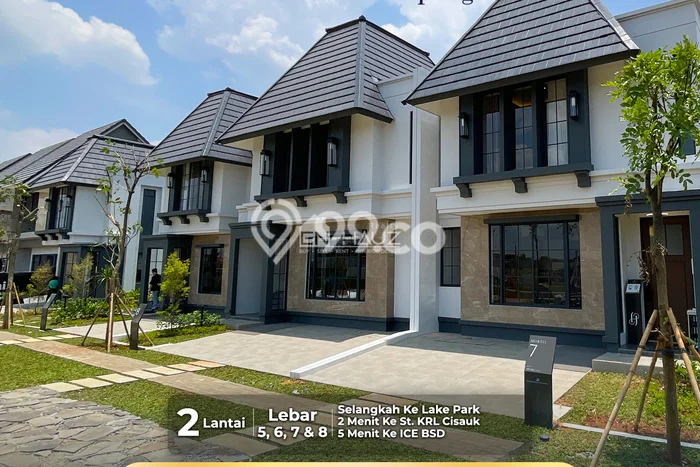 Rumah Modern Minimalis 2 KT Siap Huni di BSD Rumah Modern Minimalis 2 KT Siap Huni di BSD