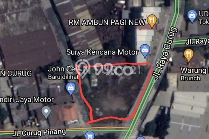 Tanah untuk Dijual di Curug Tangerang Luas 2000m2 Tanah untuk Dijual di Curug Tangerang Luas 2000m2