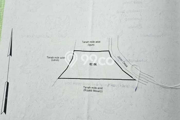 Tanah Komersial Dijual di Lembang Bandung Barat 1585m2 Tanah Komersial Dijual di Lembang Bandung Barat 1585m2