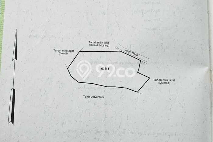 Tanah untuk Dijual di Lembang Bandung Barat Luas 1082m2 Tanah untuk Dijual di Lembang Bandung Barat Luas 1082m2