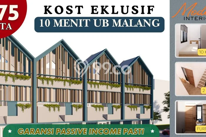 Rumah Luas Asri 10 KT Siap Huni di Merjosari Malang Rumah Luas Asri 10 KT Siap Huni di Merjosari Malang