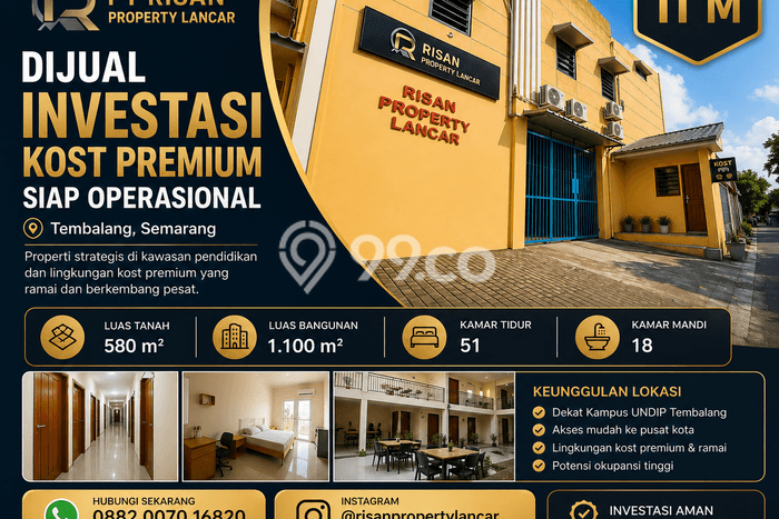 Rumah Kost Dijual di Pakuwon Surabaya Luas 1100m2 Rumah Kost Dijual di Pakuwon Surabaya Luas 1100m2