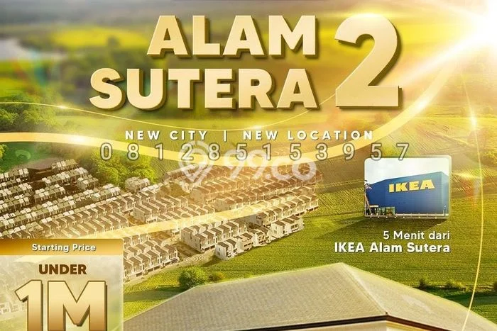 Rumah Strategis Modern Lb 60m2 di Serpong Utara, Tangerang Selatan Rumah Strategis Modern Lb 60m2 di Serpong Utara, Tangerang Selatan