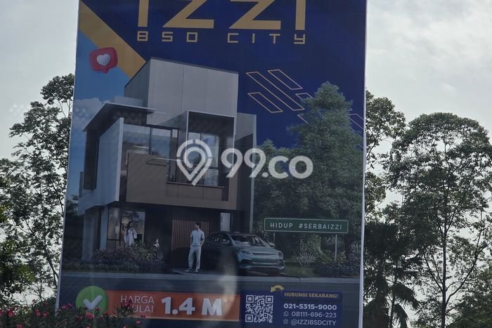 Rumah Modern LB/LT 98m2/72m2 Siap Huni di Alam Sutera, Tangerang Rumah Modern LB/LT 98m2/72m2 Siap Huni di Alam Sutera, Tangerang