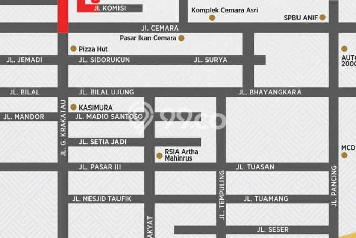 Rumah di Medan Tembung, LT 52m², LB 48m² Rumah di Medan Tembung, LT 52m², LB 48m²