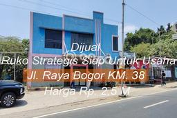 Untuk Dijual Ruko di Tapos, Depok Harga Penawaran Spesial Untuk Dijual Ruko di Tapos, Depok Harga Penawaran Spesial