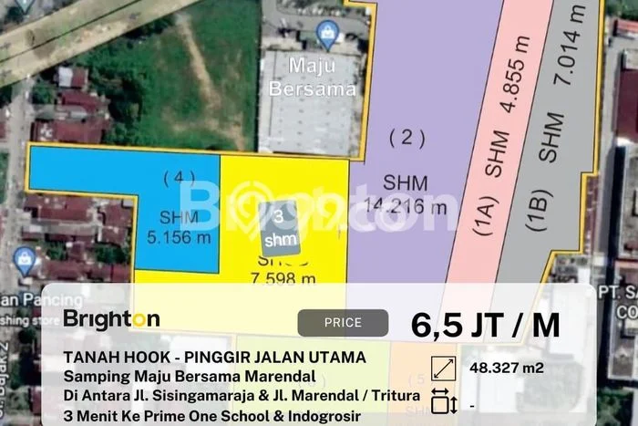 Jarang Ada! Tanah di Medan Amplas Punya Luas 48327m2 SHM Jarang Ada! Tanah di Medan Amplas Punya Luas 48327m2 SHM