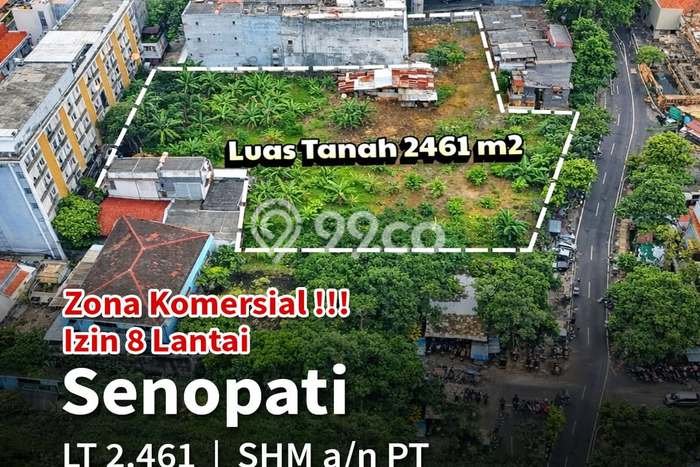 Kavling Tanah di Kebayoran Baru Dijual Luas 2461m2 Legalitas - Kavling Tanah di Kebayoran Baru Dijual Luas 2461m2 Legalitas -