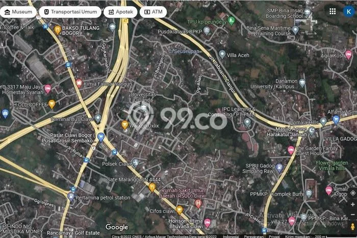 Tanah Disewakan Lokasi Cibogor Bogor Luas 4930m2 Tanah Disewakan Lokasi Cibogor Bogor Luas 4930m2