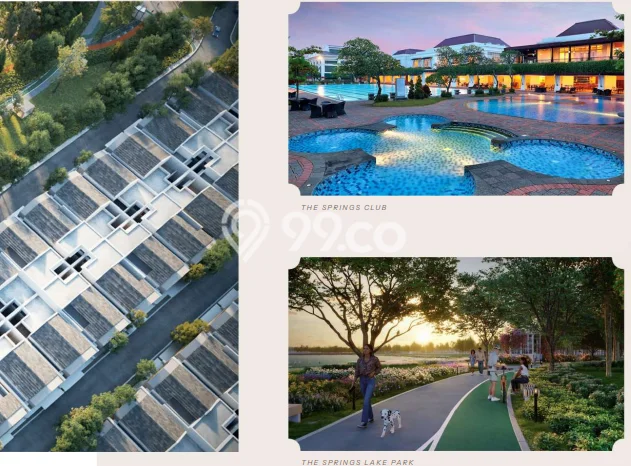 For Sale! Premium House LT 128m2 Desain Elegan di Gading Serpong The Spring For Sale! Premium House LT 128m2 Desain Elegan di Gading Serpong The Spring