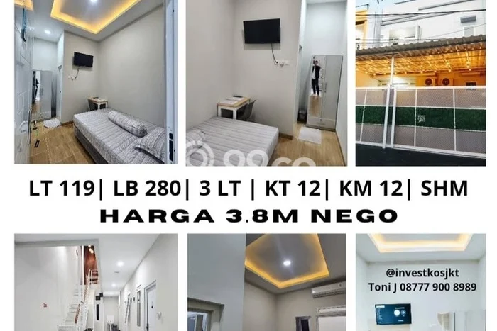 Dijual Segera Rumah Kost di Lebak Bulus, Jakarta Selatan 12 Kamar Dijual Segera Rumah Kost di Lebak Bulus, Jakarta Selatan 12 Kamar