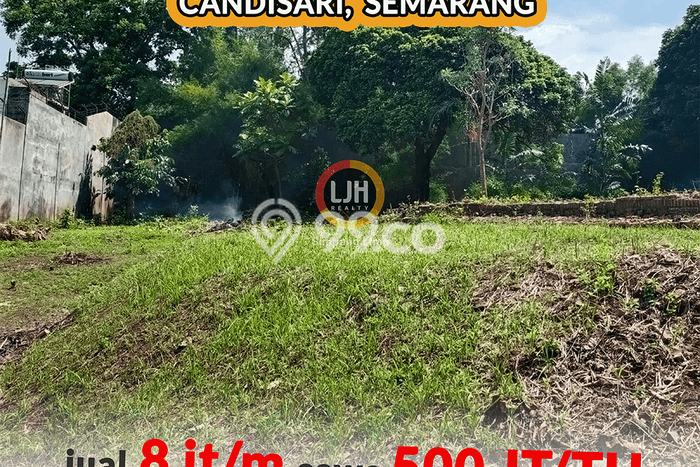 Tanah Siap Pakai Disewakan di Candisari, Semarang, Luas 2433m2 Tanah Siap Pakai Disewakan di Candisari, Semarang, Luas 2433m2