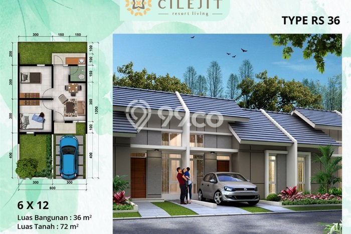 Hunian Terjangkau Dijual di Jambe, Tangerang Harga Rp 320 Juta Hunian Terjangkau Dijual di Jambe, Tangerang Harga Rp 320 Juta