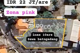 Lahan untuk Disewa di Denpasar Luas 1000m2 Lahan untuk Disewa di Denpasar Luas 1000m2