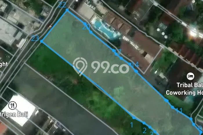 Disewakan Tanah di Canggu Badung Seluas 4760m2 Disewakan Tanah di Canggu Badung Seluas 4760m2