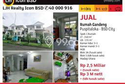 Jual Rumah Modern 3 KT di BSD Puspita Loka, Tangerang Jual Rumah Modern 3 KT di BSD Puspita Loka, Tangerang