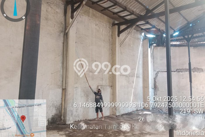 Area Ramai! Gudang Dijual di Tambora untuk Bisnis Luas Bangunan 1142m2 Area Ramai! Gudang Dijual di Tambora untuk Bisnis Luas Bangunan 1142m2
