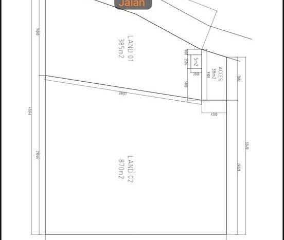 Tanah Kawasan , Luas 900m2m², Dekat Badung, Badung Tanah Kawasan , Luas 900m2m², Dekat Badung, Badung