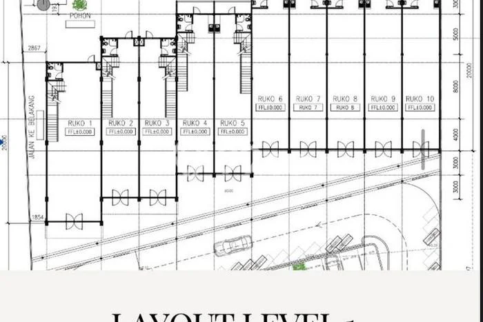 Disewakan Ruko Premium Kawasan Jimbaran, Luas 92m², Area Strategis Disewakan Ruko Premium Kawasan Jimbaran, Luas 92m², Area Strategis