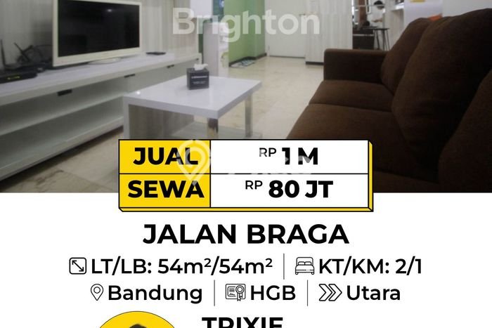 Sewa Apartemen Murah di Braga 2 KT Sewa Apartemen Murah di Braga 2 KT