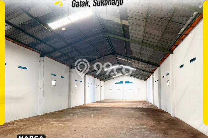 Gudang Komersial Disewakan di Gatak Sukoharjo Luas 700m2 Gudang Komersial Disewakan di Gatak Sukoharjo Luas 700m2