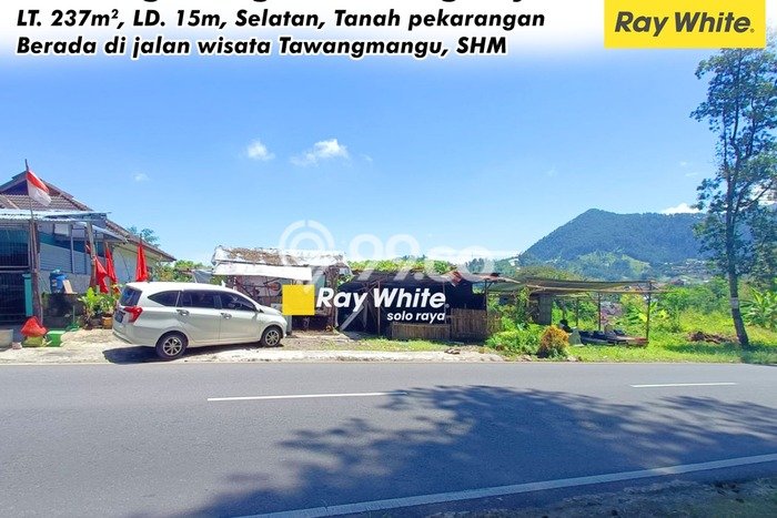 Tanah untuk Dijual di Tawangmangu Karanganyar Luas 237m2 Tanah untuk Dijual di Tawangmangu Karanganyar Luas 237m2