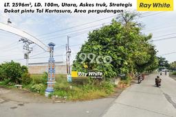 Tanah Disewakan di Kartosuro, Solo, Luas 2596m2 - Tanah Disewakan di Kartosuro, Solo, Luas 2596m2 -