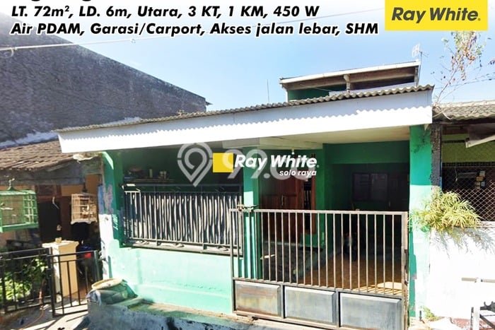Jual Rumah Harga Miring Jaten Punya 3 Kamar & LT 72m2 Jual Rumah Harga Miring Jaten Punya 3 Kamar & LT 72m2