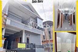 Rumah Kost untuk Dijual di Solo Baru dengan 12 KT, 4 KM, Luas 125m2 Rumah Kost untuk Dijual di Solo Baru dengan 12 KT, 4 KM, Luas 125m2