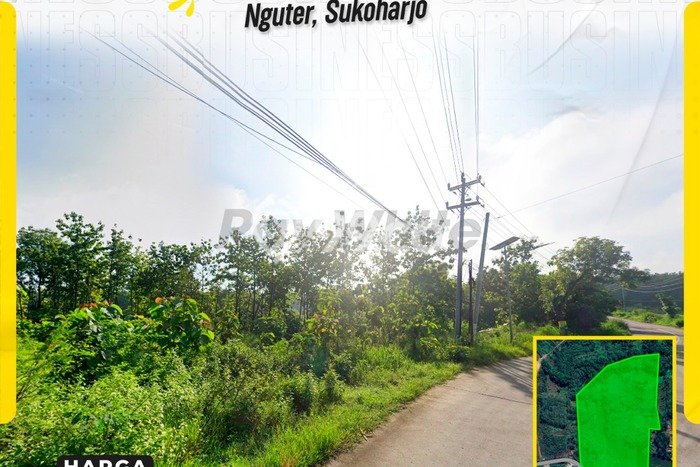 Tanah untuk Dijual di Nguter Sukoharjo Luas 78300m2 Tanah untuk Dijual di Nguter Sukoharjo Luas 78300m2