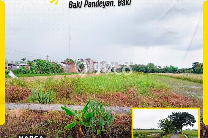 Tanah Komersial Dijual di Baki Sukoharjo 4511m2 Tanah Komersial Dijual di Baki Sukoharjo 4511m2