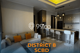 Apartemen Nyaman untuk Disewa di Jakarta Selatan, 2 Kamar Tidur dan 2 Kamar Mandi Apartemen Nyaman untuk Disewa di Jakarta Selatan, 2 Kamar Tidur dan 2 Kamar Mandi