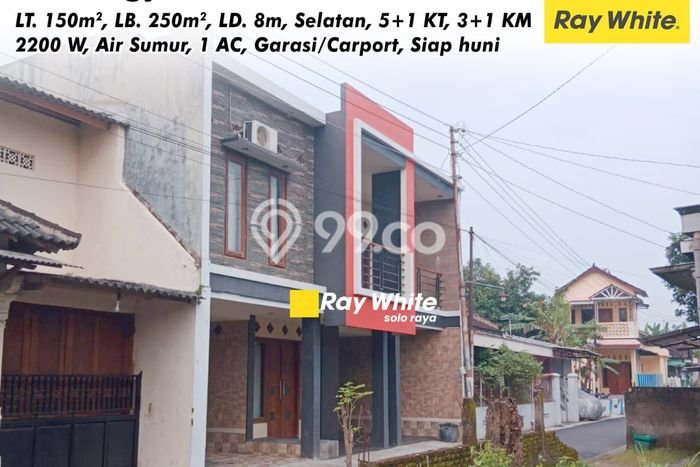 Dijual Cepat Rumah Bagus Siap Huni LB 250m2 di Colomadu, Karanganyar Dijual Cepat Rumah Bagus Siap Huni LB 250m2 di Colomadu, Karanganyar