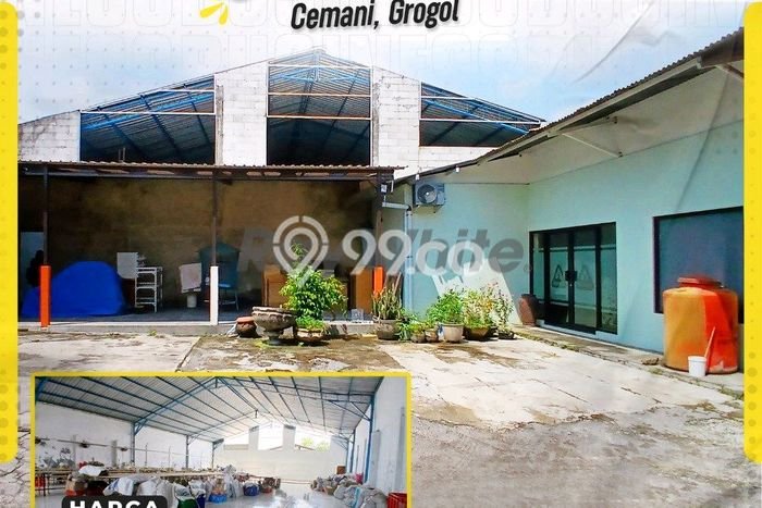 Disewakan Gudang komersial di Grogol luas bangunan 445m2 Disewakan Gudang komersial di Grogol luas bangunan 445m2