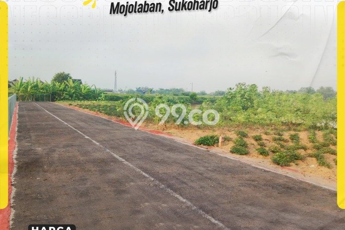 Lahan untuk Dijual Lokasi Mojolaban, Sukoharjo Luas 98m2 SHM Lahan untuk Dijual Lokasi Mojolaban, Sukoharjo Luas 98m2 SHM