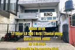 Ruko Paling Dicari LB 200m2 Dijual di Kebon Jeruk Ruko Paling Dicari LB 200m2 Dijual di Kebon Jeruk