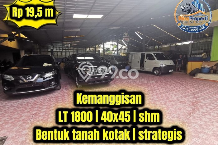 Gudang Dijual di Jakarta Barat LT 1800m2 & LB 1000m2 Lokasi Terbaik! Gudang Dijual di Jakarta Barat LT 1800m2 & LB 1000m2 Lokasi Terbaik!