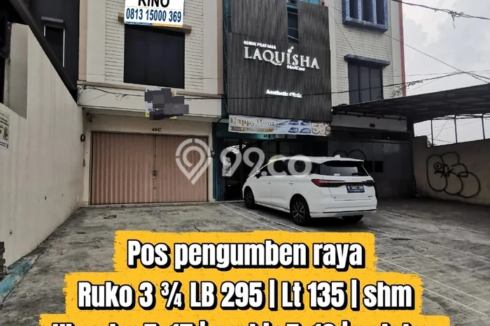 Ruko Dijual di Prime Area Jakarta Barat Luas 295m2 Ruko Dijual di Prime Area Jakarta Barat Luas 295m2