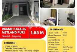Rumah Minimalis 3 KT di Metland Puri Jakarta Barat Semi Furnished Rumah Minimalis 3 KT di Metland Puri Jakarta Barat Semi Furnished