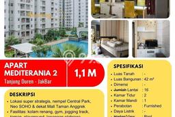 Hunian Apartemen Strategis untuk Dijual di Jakarta Barat dengan 2 Kamar Hunian Apartemen Strategis untuk Dijual di Jakarta Barat dengan 2 Kamar