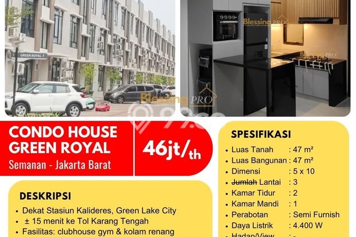 Disewakan! Rumah 2 Kamar Tidur &
1 Kamar Mandi di Kalideres, Jakarta Barat Disewakan! Rumah 2 Kamar Tidur &
1 Kamar Mandi di Kalideres, Jakarta Barat