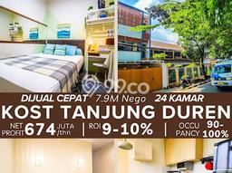Rumah Kost untuk Dijual di Tanjung Duren Punya 24 Kamar Rumah Kost untuk Dijual di Tanjung Duren Punya 24 Kamar