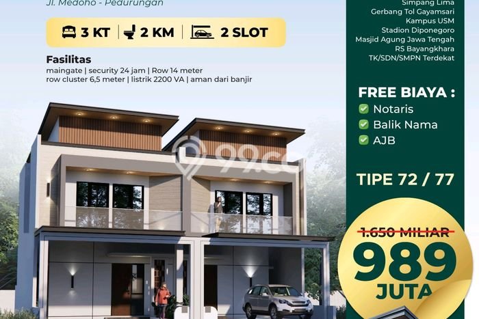 Rumah Minimalis 3 Kamar LT 72m2 di Gajah Rumah Minimalis 3 Kamar LT 72m2 di Gajah