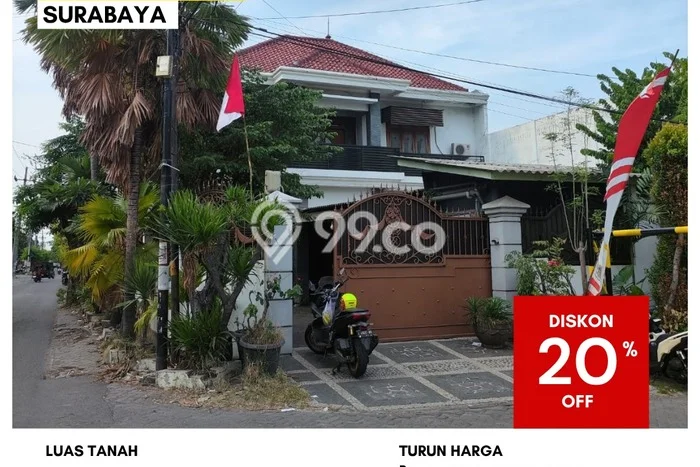 Best Deal Hunian Mewah Ideal dan Luas di Wonocolo, Surabaya Best Deal Hunian Mewah Ideal dan Luas di Wonocolo, Surabaya