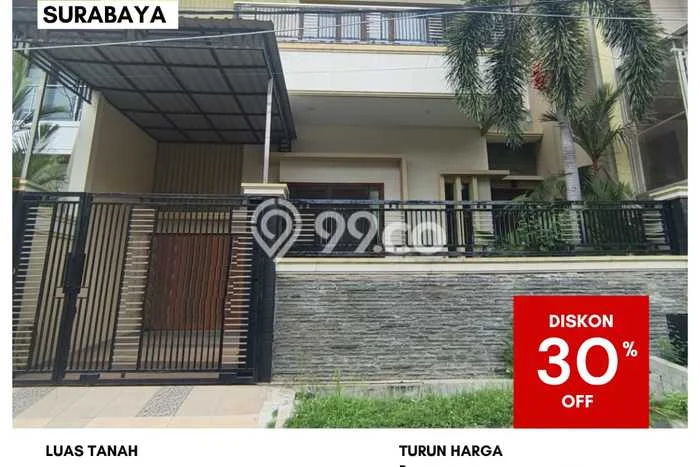 Dijual Hunian Mewah dengan Fasilitas Sekitar Komplit di Gubeng, Surabaya Dijual Hunian Mewah dengan Fasilitas Sekitar Komplit di Gubeng, Surabaya