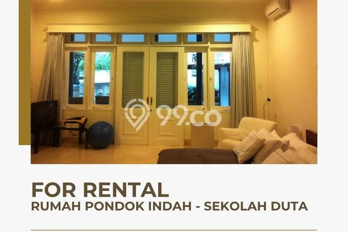 Disewakan Rumah Nyaman di Pondok Indah LT 600m2 / LB 450m2 Siap Huni Disewakan Rumah Nyaman di Pondok Indah LT 600m2 / LB 450m2 Siap Huni