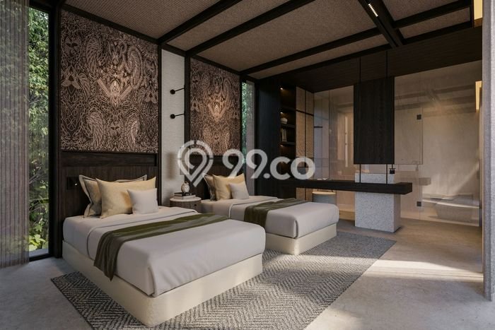 Rumah Mewah LB 195m2 Siap Huni Desain Elegan di Seminyak, Badung Rumah Mewah LB 195m2 Siap Huni Desain Elegan di Seminyak, Badung